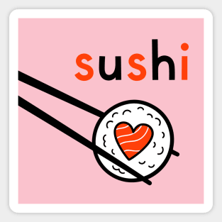 Sushi Love Magnet